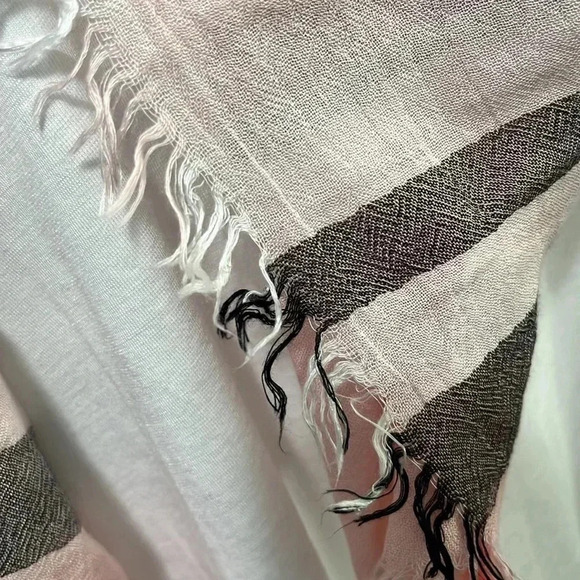 Fraas Pink Plaid Scarf - Picture 7 of 9